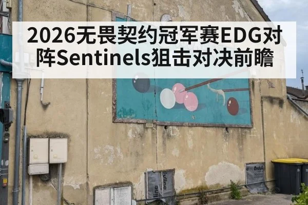 2026无畏契约冠军赛EDG对阵Sentinels狙击对决前瞻